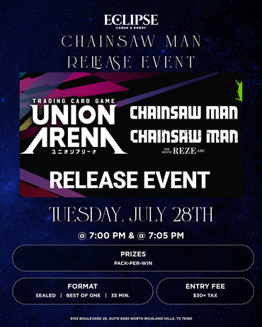 Union Arena Chainsaw Man Release Event