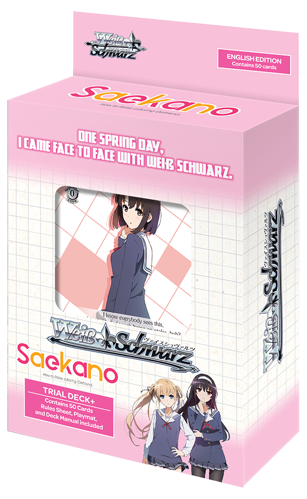 Weiss Schwarz: Trial Deck+ - Saekano: How to Raise a Boring Girlfriend