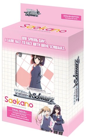 Weiss Schwarz: Trial Deck+ - Saekano: How to Raise a Boring Girlfriend