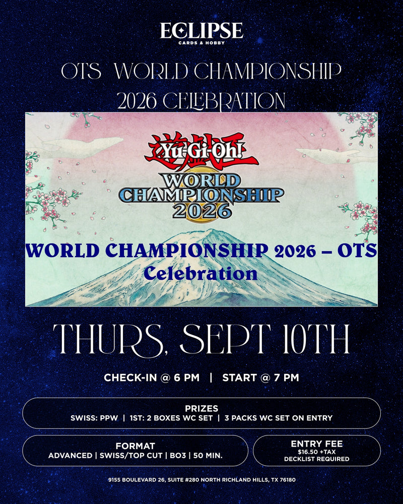 Yugioh World Championship 2026 OTS Celebration Event