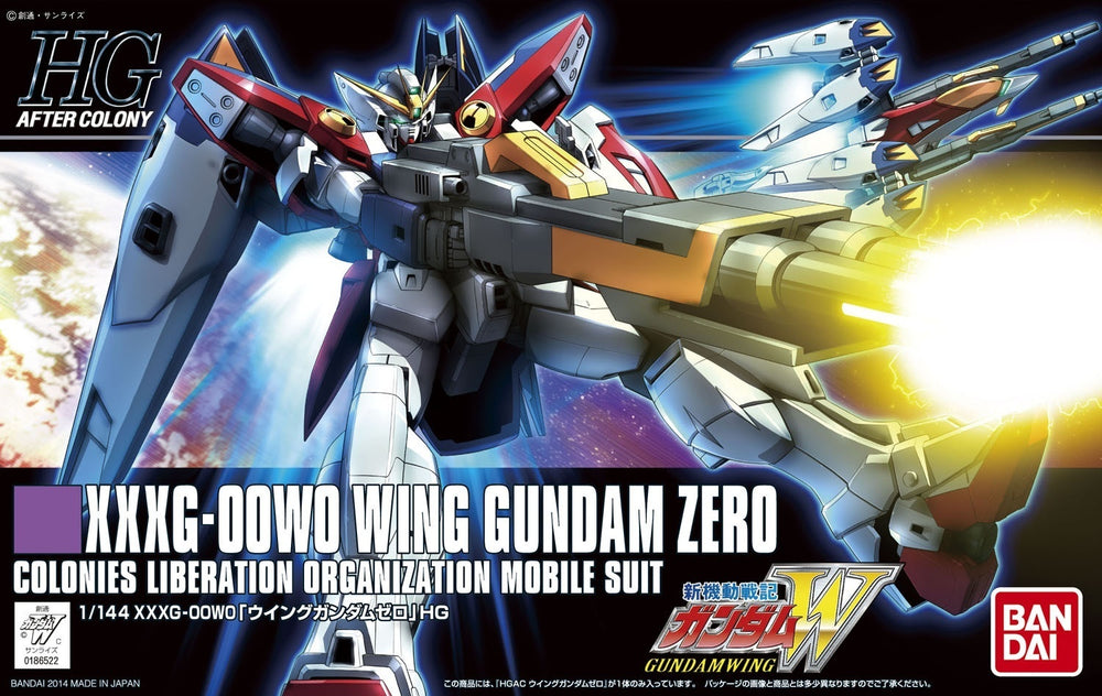 HG 1/144 XXXG-OWO Wing Gundam / Zero Colonies Liberation Organization Mobile Suit