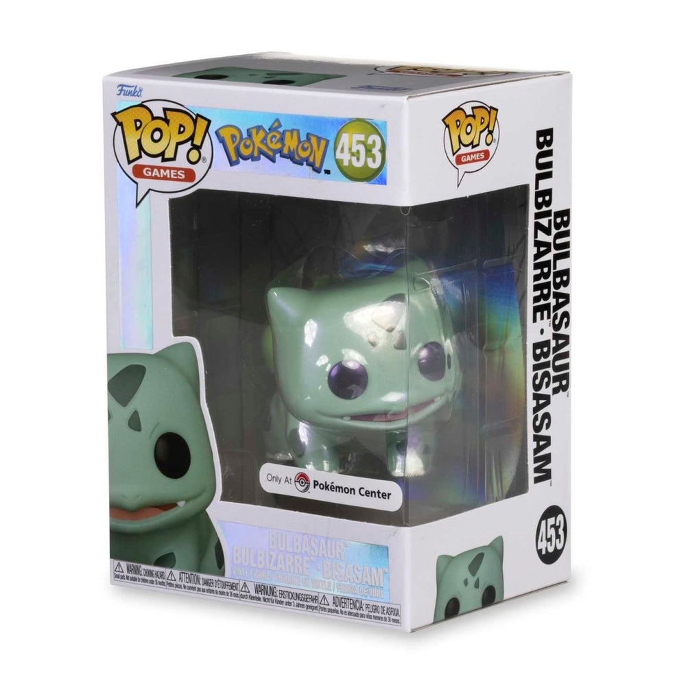 Funko POP! #453 Bulbasaur (Pokémon) - (Pearlescent Edition) Pokemon Center Exclusive
