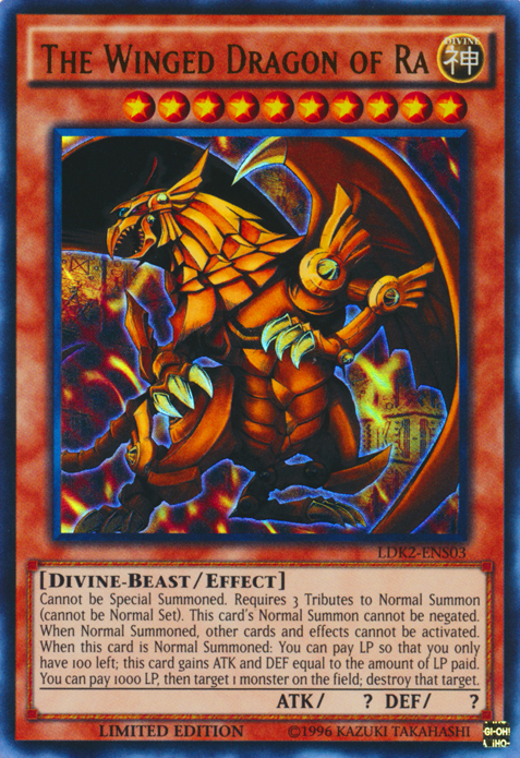 yugioh ra god card The Winged Dragon of Ra - Sphere Mode | Card Details