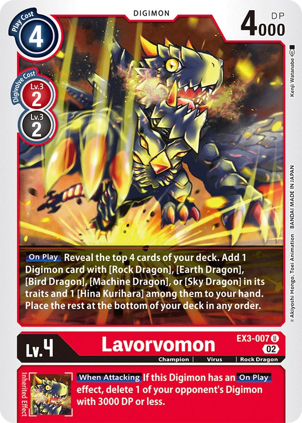 digimon card game draconic roar Dorbickmon [EX3-014] [Draconic Roar]