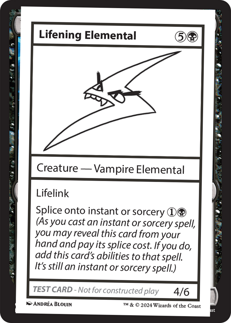 Lifening Elemental [Mystery Booster 2 Playtest Cards]