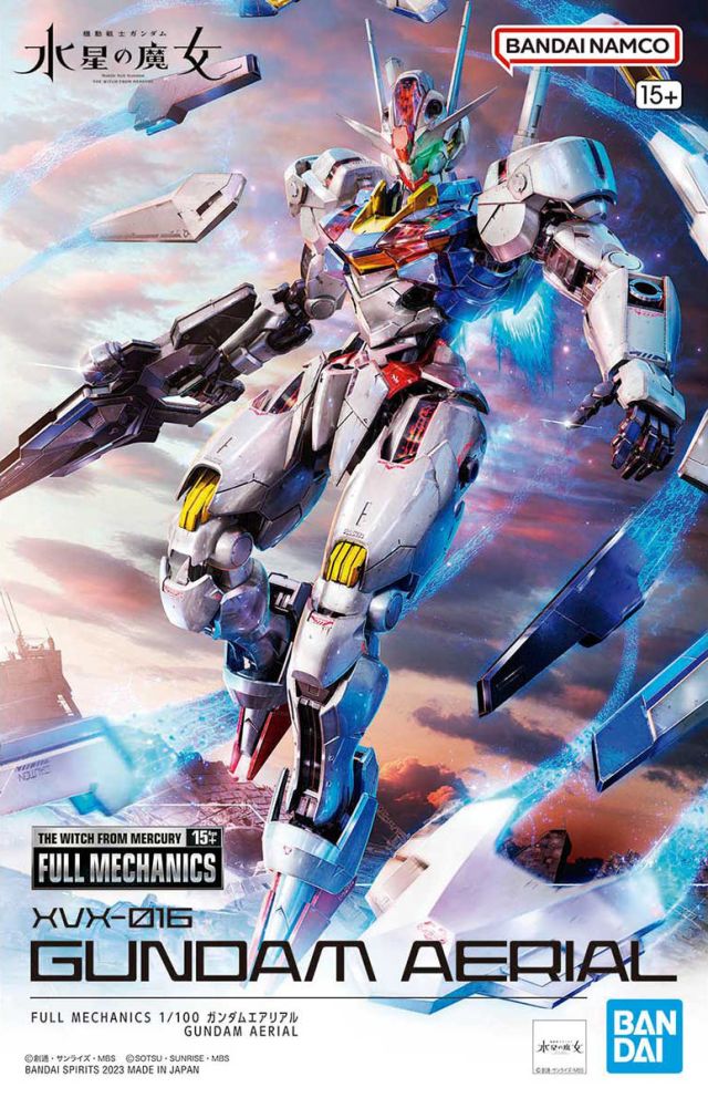 FULL MECHANICS 1/100 GUNDAM Witch Mercury AERIAL