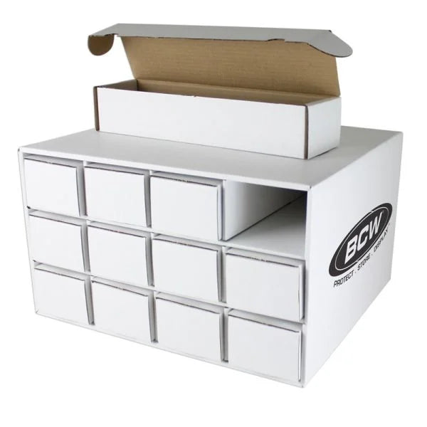 BCW Card House Storage Box (With x12 800CT Boxes)