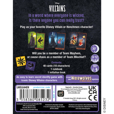 DISNEY VILLAINS: GATHERING OF THE WICKED