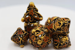 Foam Brain - RPG Dice Set - Metal