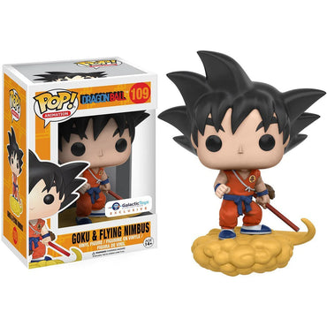 Funko POP! #109 Goku & Flying Nimbus (Dragon Ball) - Galactic Toys Exclusive
