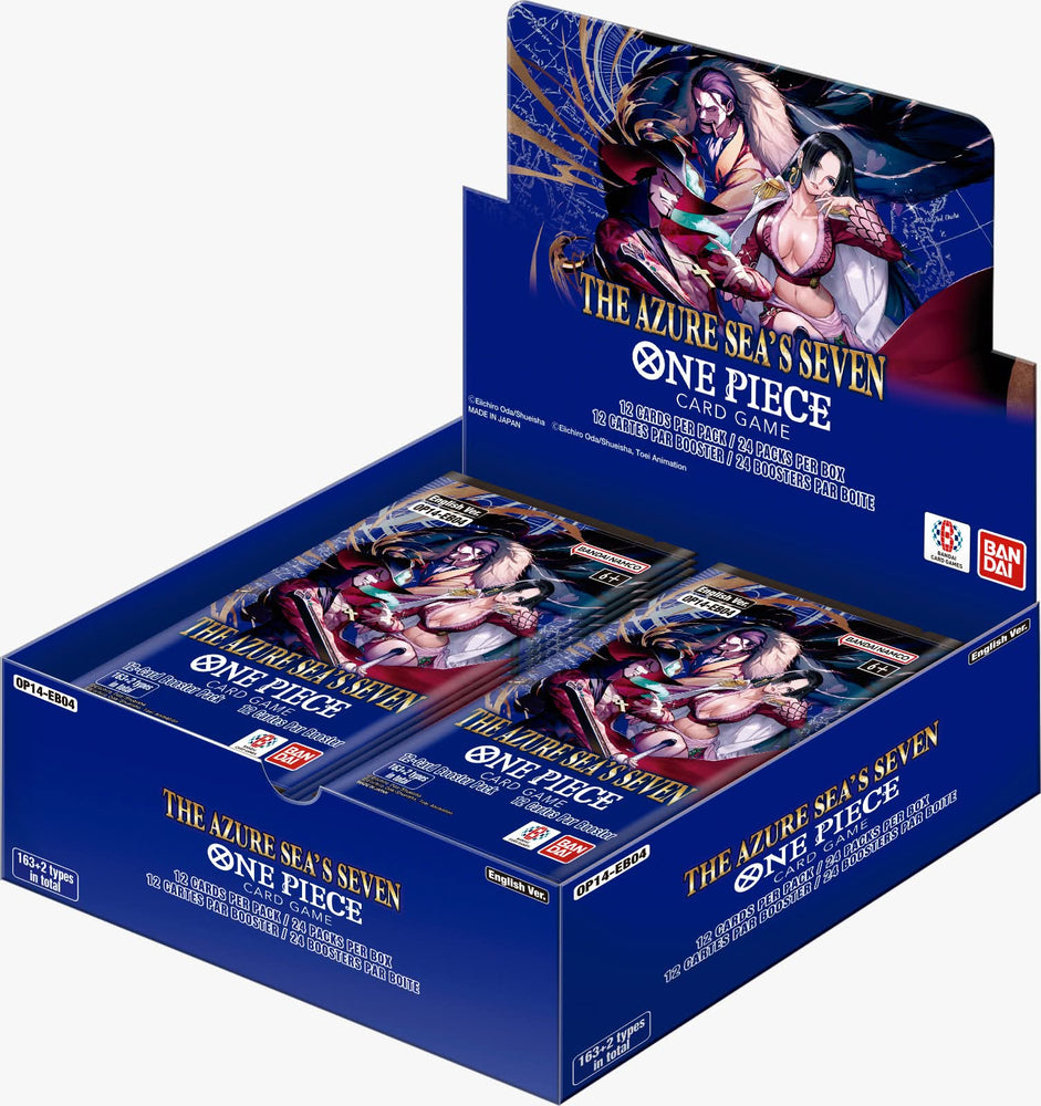 One Piece TCG OP14: THE AZURE SEA’S SEVEN MIDNIGHT RELEASE JAN 8th