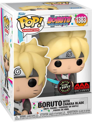 Funko POP! #1383 Boruto with Chakra Blade (Boruto: Naruto Next Generations) - Limited Glow Chase Edition - AAA Anime Exclusive