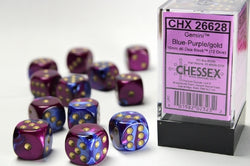 Chessex 16mm d6 Dice Block (12 dice)