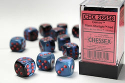 Chessex 16mm d6 Dice Block (12 dice)