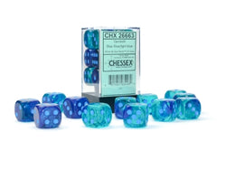 Chessex 16mm d6 Dice Block (12 dice)