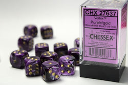 Chessex 16mm d6 Dice Block (12 dice)