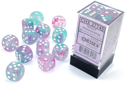 Chessex 16mm d6 Dice Block (12 dice)