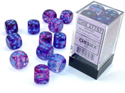 Chessex 16mm d6 Dice Block (12 dice)