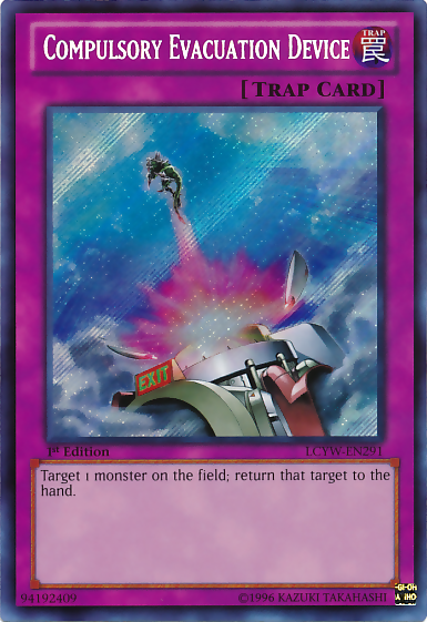 Compulsory Evacuation Device [LCYW-EN291] Secret Rare