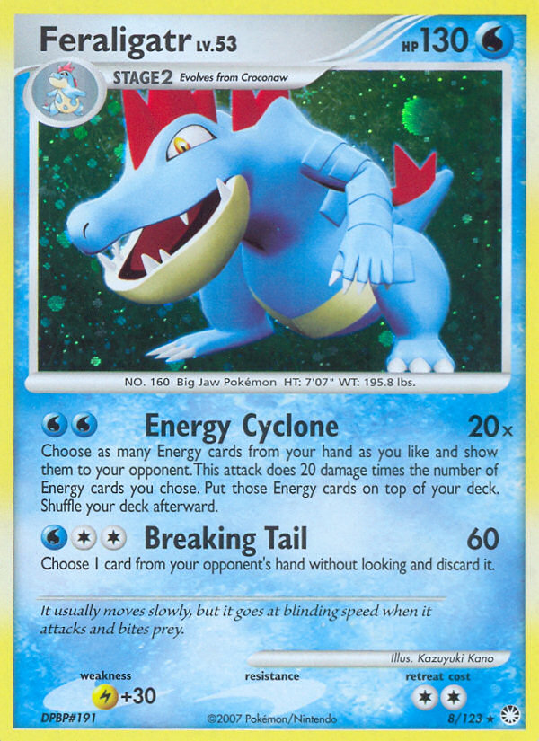 Feraligatr (8/123) [Diamond & Pearl: Mysterious Treasures]