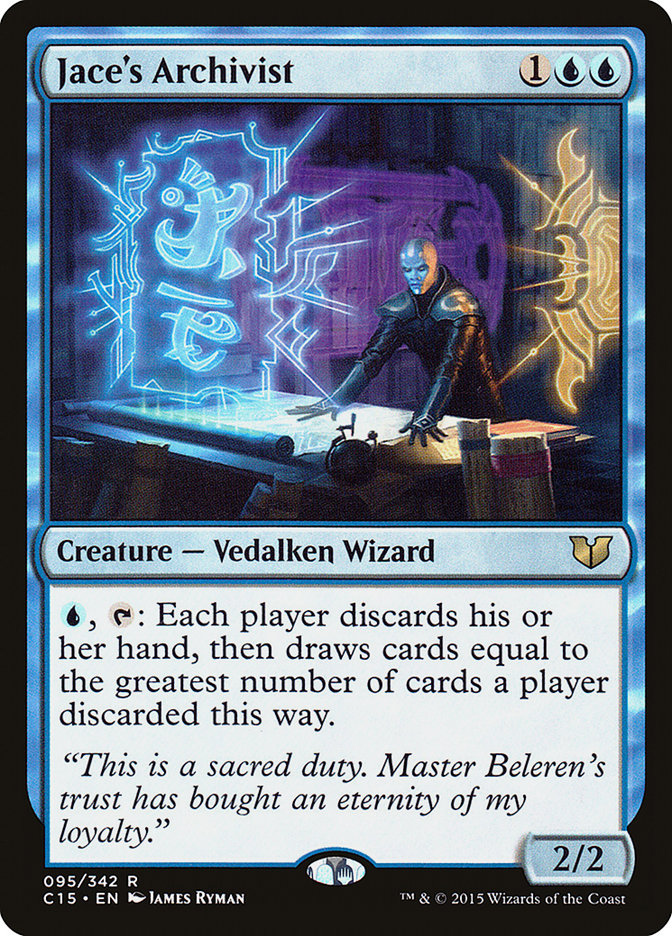 Jace's Archivist [Commander 2015]