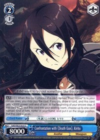 Confrontation with Death Gun, Kirito (SAO/SE23-E33 C) [Sword Art Online II]