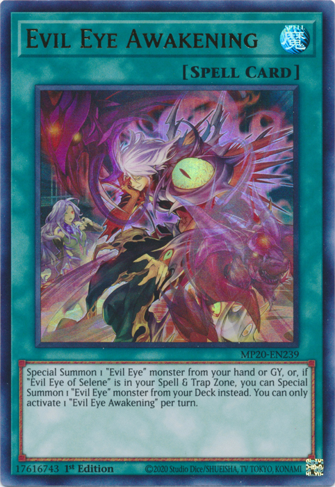 Evil Eye Awakening [MP20-EN239] Ultra Rare