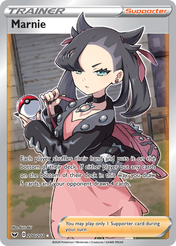 Marnie (200/202) [Sword & Shield: Base Set]