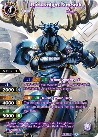 Dark Knight Lamorak (Special Rare) (BSS02-028) [False Gods]