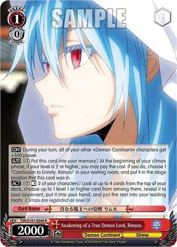 Awakening of a True Demon Lord, Rimuru [That Time I Got Reincarnated as a Slime Vol.3]