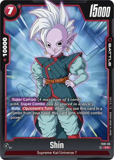 Shin (Bonus Pack Alternate Art) [Starter Deck: Son Goku]