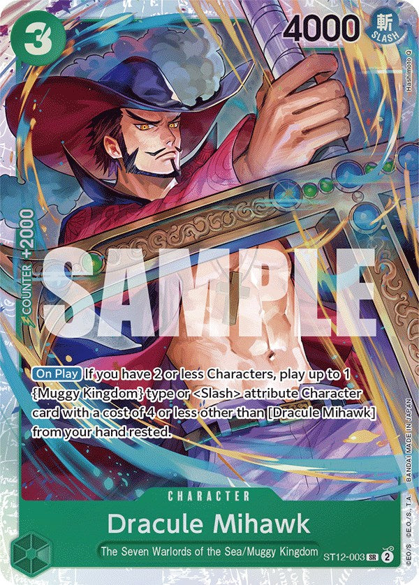 one piece card game dracule mihawk Trading Royal Blood Rare OP10-029 Every pack contains 70 highquality sleeves 2025 One Piece Promos 003