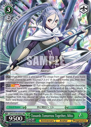 Towards Tomorrow Together, Mito [Sword Art Online Animation 10th Anniversary]