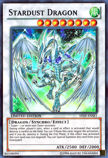 Stardust Dragon [SHSP-ENSE1] Super Rare