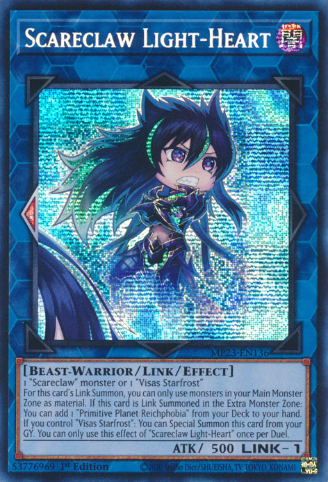 Scareclaw Light-Heart [MP23-EN136] Prismatic Secret Rare