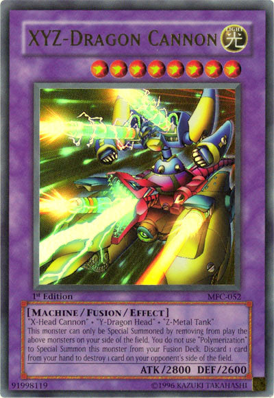 yugioh card xyz dragon cannon Complete Custom Deck for Yu-Gi-Oh! You do not use Polymerization to Special Summon this monster from your Fusion Deck YU-GI-OH! - XYZ-Dragon Cannon (DPKB-EN025)