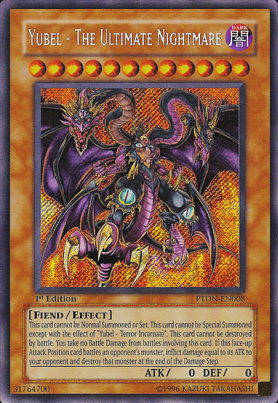 ultimate yugioh card Yubel