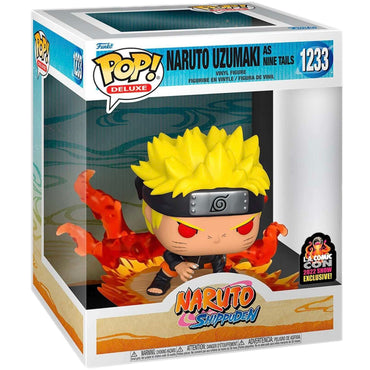 Funko POP! #1233 Naruto Uzumaki as Nine Tails (Naruto Shippuden) - L.A. Comic Con 2022 Exclusive