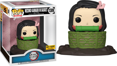Funko POP! #1309 Nezuko Kamado In Basket (Demon Slayer) - Hot Topic Exclusive