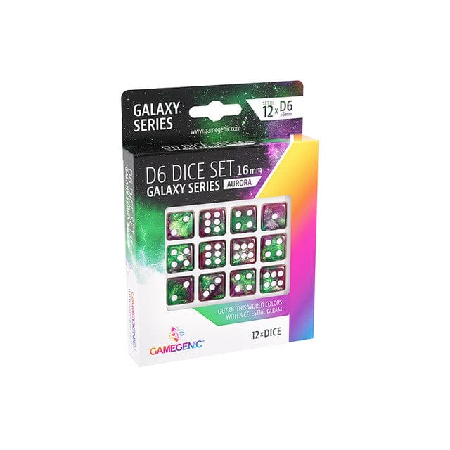 GameGenic - D6 Dice Set (16mm) (Galaxy Series)