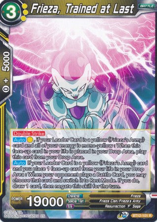 Frieza, Trained at Last (BT12-101) [Vicious Rejuvenation]