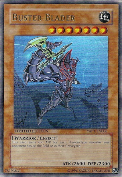yugioh card buster blader Buster Blader, the Dragon Destroyer Swordsman - Structure Deck: Yugi Muto - YuGiOh