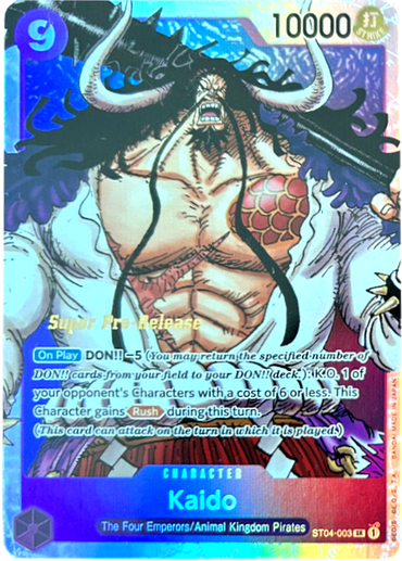 Kaido (001) [Super Pre-Release Starter Deck: Animal Kingdom Pirates]