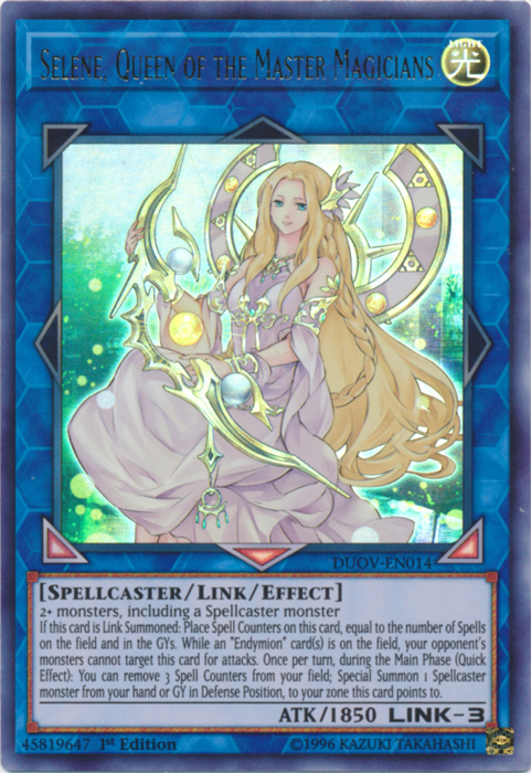 Selene, Queen of the Master Magicians [DUOV-EN014] Ultra Rare