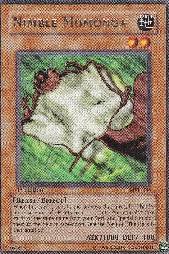 nimble cards yugioh Nimble Momonga [MRL-086] Rare