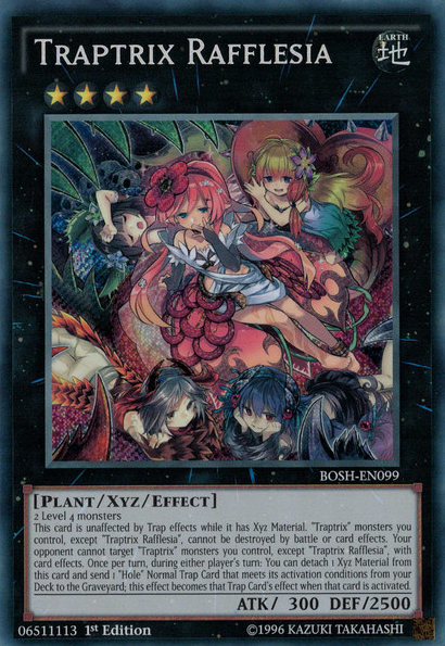 Traptrix Rafflesia [BOSH-EN099] Secret Rare