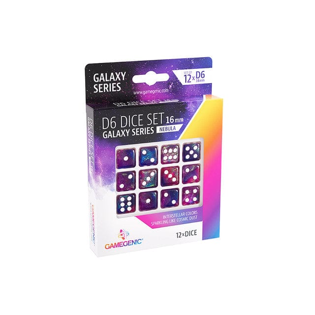 GameGenic - D6 Dice Set (16mm) (Galaxy Series)