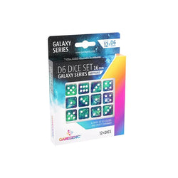 GameGenic - D6 Dice Set (16mm) (Galaxy Series)